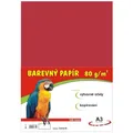 papier do edukacji artystycznej A3/100/80g piros